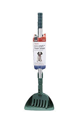 MDC Arms Length Pooper Scooper for Dogs – No-Bend Pet Waste Picker with Rake and Scoop – Ideal for Grass or Paths – Easy Clean Garden Waste Remover – Long Handle & Lightweight Design