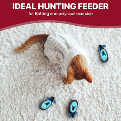 Doc & Phoebe Indoor Hunter Katzen Napf interaktiv
