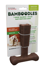 Bamboodles T-Bone Dog Chew Toy