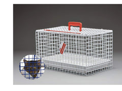 MDC Cat Carrier Cover – Lightweight, Cover for Plastic Pet Carrier for Travel, Vet Visits & Catteries – Easy Assembly, Ventilated & Secure for Cats & Kittens