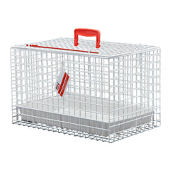 MDC Pet Carrier with Top Opening – Lightweight Mesh Travel Crate for Cats, Kittens & Small Dogs – Secure, Spacious & Easy Clean Design