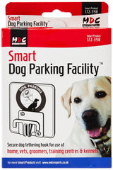 MDC Dog Parking Hook – Secure Stainless Steel Tether Point for Hands-Free Control – Wall-Mountable Dog Anchor for Homes, Salons, Kennels & Clinics – Safe, Spring-Free, Easy to Install