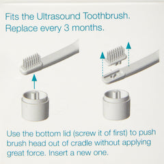 Cleanyteeth Replacement Brush Head for Ultrasonic Dog Toothbrush – Toothbrush and Toothpaste Alternative – Dog Teeth Cleaning Products for Tartar Removal – Oral Care for All Breeds