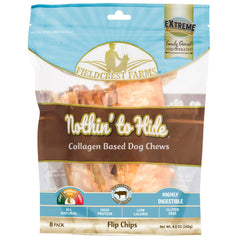 Nothing to hide Collegan Dog Chews (8 Flip Chips, Beef)