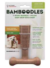 Bamboodles T-Bone Dog Chew Toy