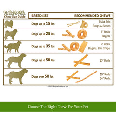Nothing to hide Collegan Dog Chews (8 Flip Chips, Chicken)