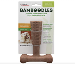 Bamboodles T-Bone Dog Chew Toy
